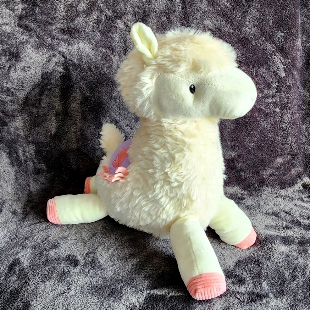 New 11" Llama Stuffed Animal with HeartAccent Easter/ Valentine's day plush toy